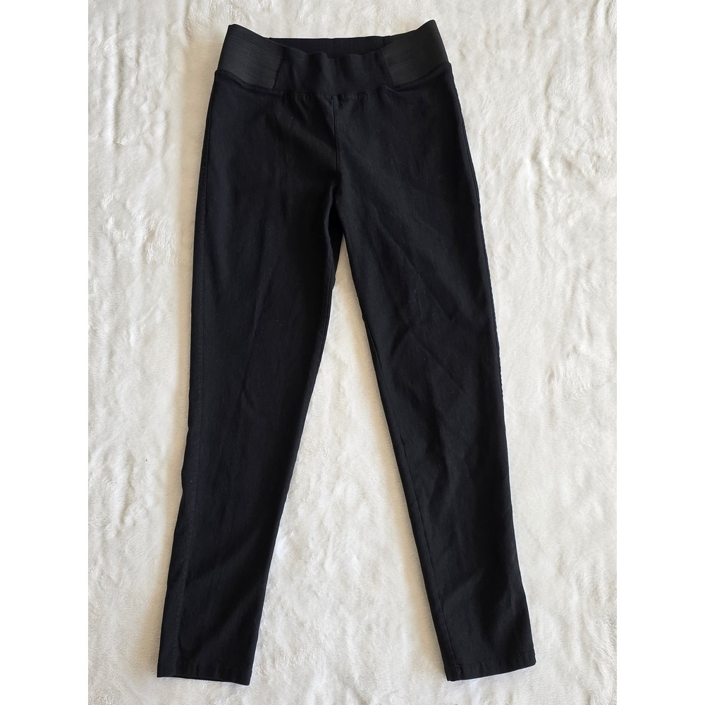NEW‎ KATHY Black Elastic Waist Pull On Pants Women's 26x25.5